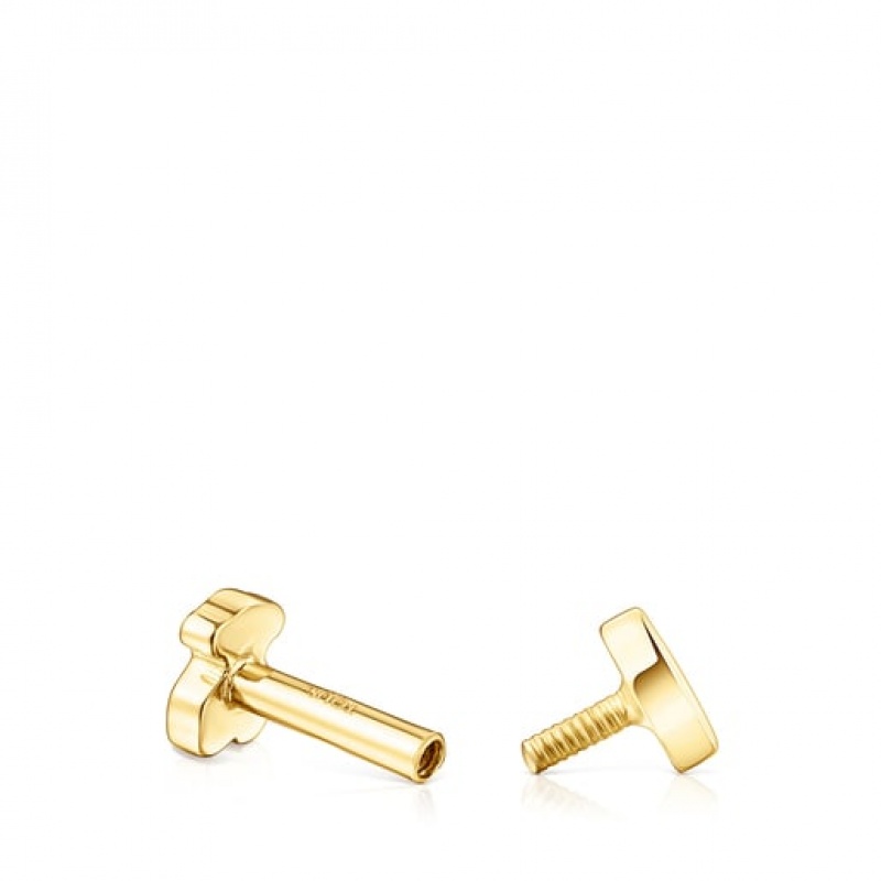 Tous Tous Basics Individual Women's Earrings 18k Gold | QSZ849261 | Usa