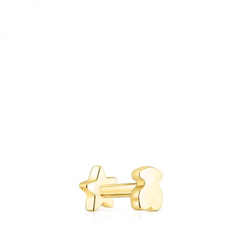 Tous Tous Basics Individual Women's Earrings 18k Gold | BZQ759803 | Usa