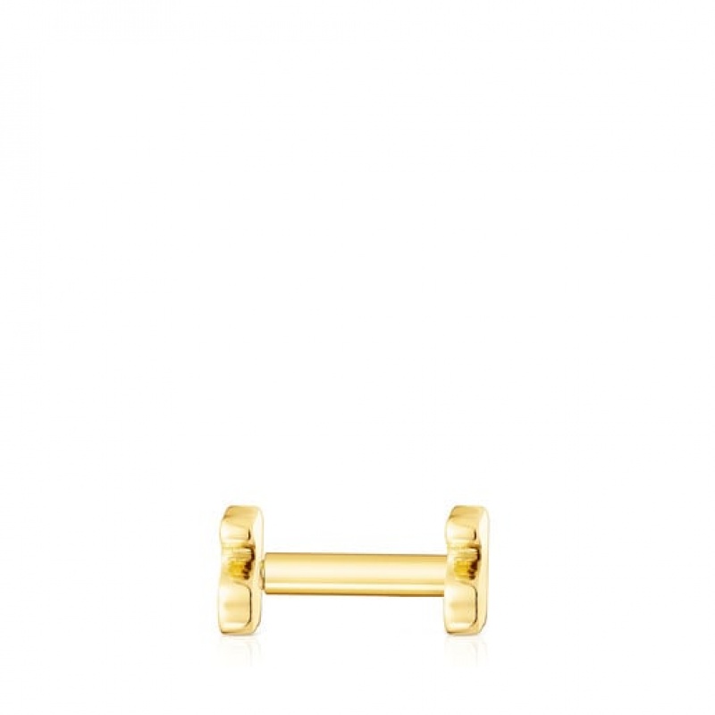 Tous Tous Basics Individual Women's Earrings 18k Gold | IJH267380 | Usa