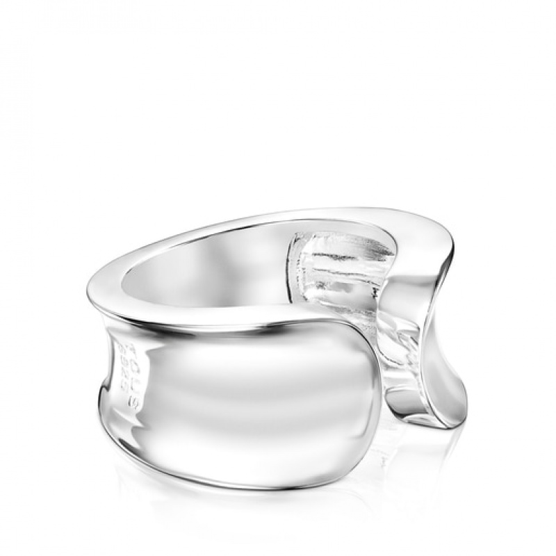 Tous Tous Basics Open Women's Rings Silver | BCY629140 | Usa