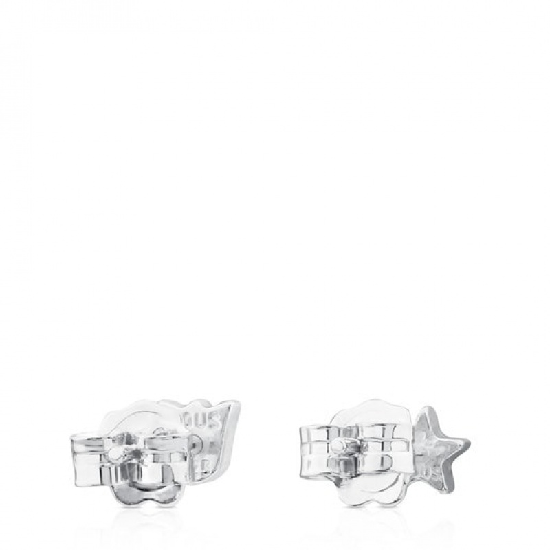 Tous Tous Basics Small Women's Earrings Silver | NDW790542 | Usa