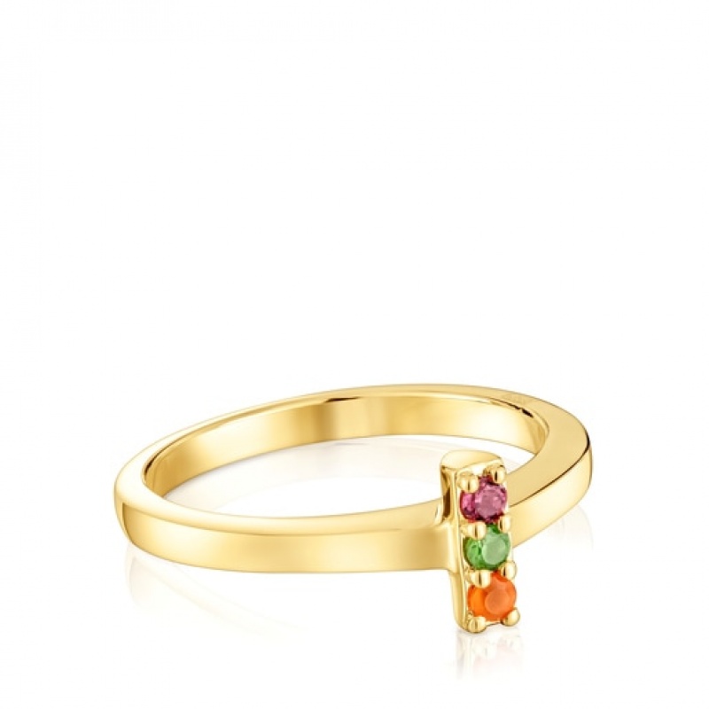 Tous Tous Basics Small Women's Rings 18k Gold | NYH495267 | Usa