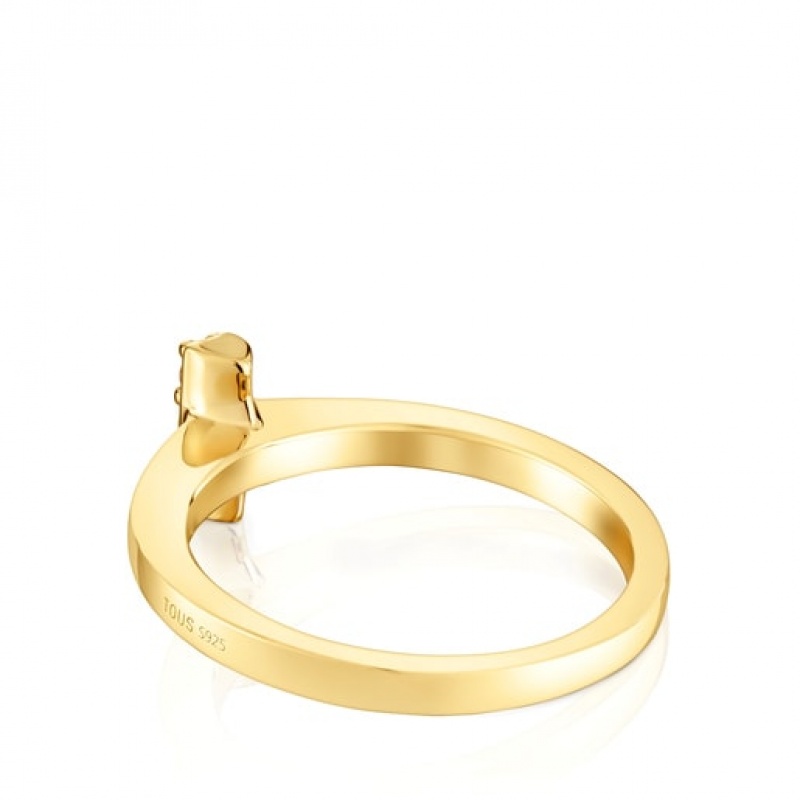 Tous Tous Basics Small Women's Rings 18k Gold | NYH495267 | Usa