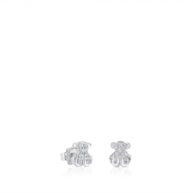 Tous Tous Bear Small Women\'s Earrings 18k Gold | QVO983176 | Usa