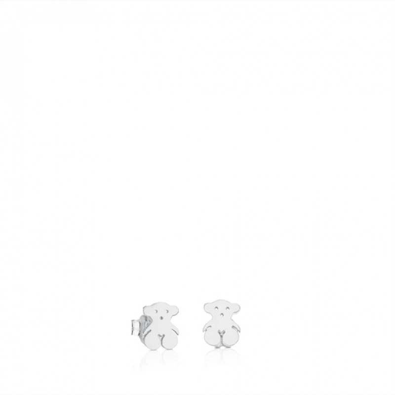 Tous Tous Bear Small Women\'s Earrings Silver | JZH581364 | Usa