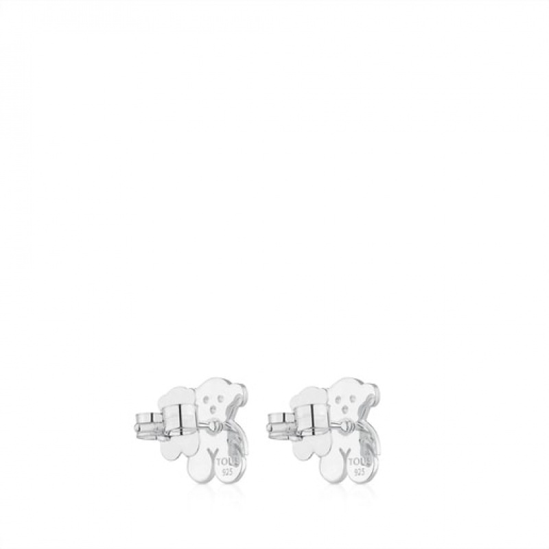 Tous Tous Bear Small Women's Earrings Silver | CLK497065 | Usa