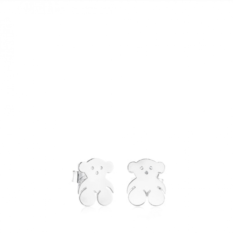 Tous Tous Bear Small Women\'s Earrings Silver | CLK497065 | Usa