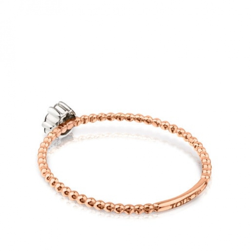 Tous Tous Brillants Women's Rings 18k Gold | WTO358467 | Usa