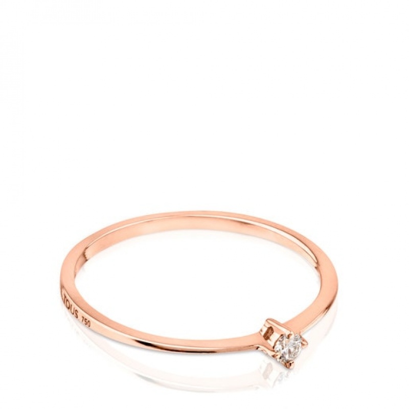 Tous Tous Brillants Women's Rings 18k Gold | APE470839 | Usa