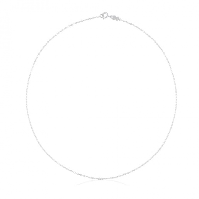 Tous Tous Chokers Chains Women\'s Necklaces Silver | AQR014972 | Usa