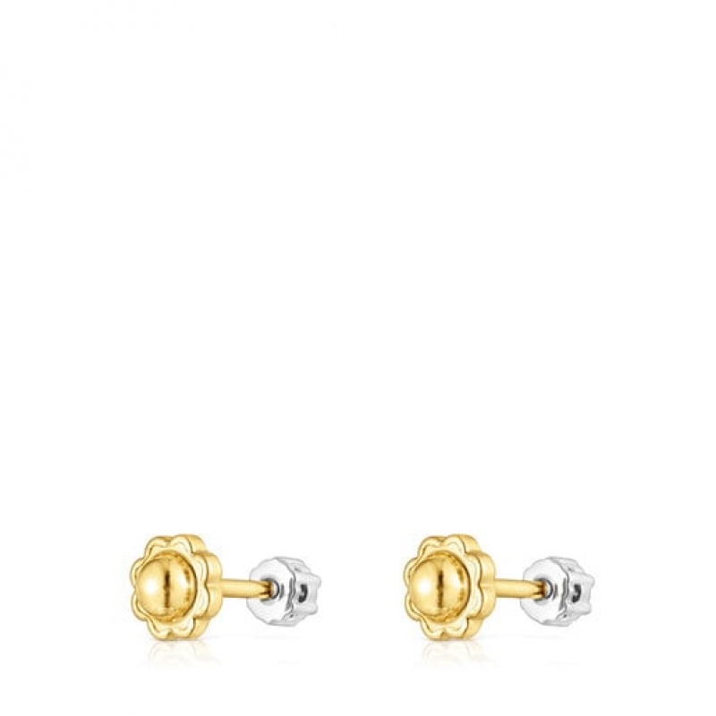 Tous Tous Diamonds Small Women's Earrings 18k Gold | SBA932701 | Usa