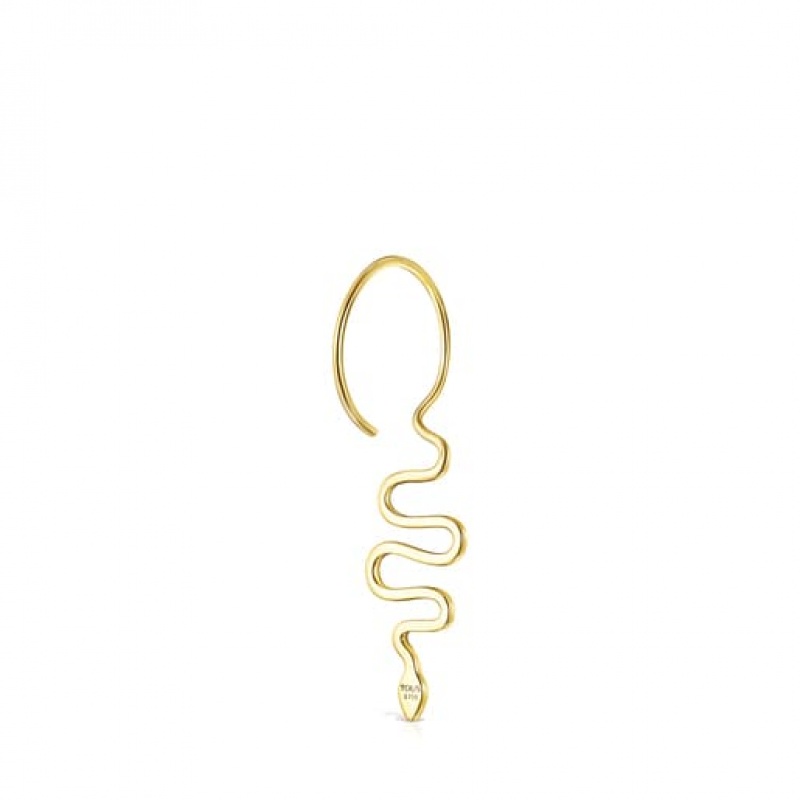 Tous Tous Good Vibes Individual Women's Earrings 18k Gold | LMB975842 | Usa