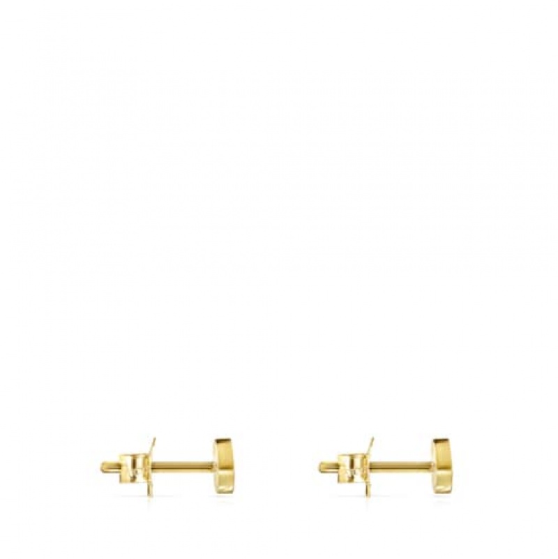 Tous Tous Good Vibes Women's Earrings 18k Gold | IOE963748 | Usa