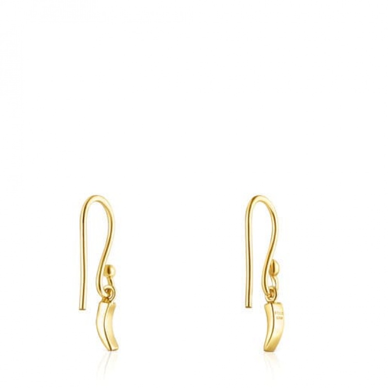 Tous Tous Good Vibes Women's Earrings 18k Gold | BGJ640713 | Usa