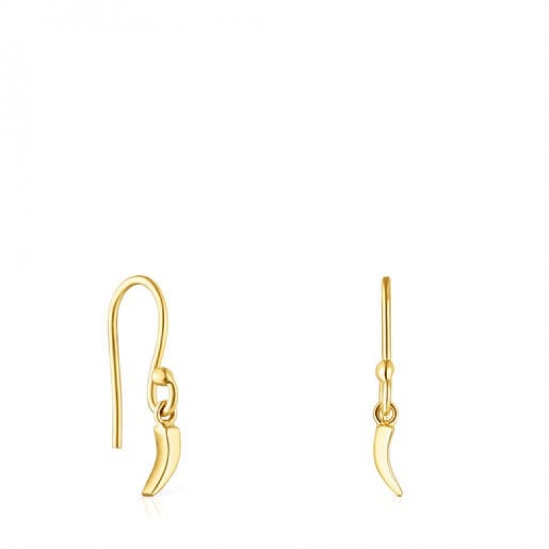 Tous Tous Good Vibes Women\'s Earrings 18k Gold | BGJ640713 | Usa