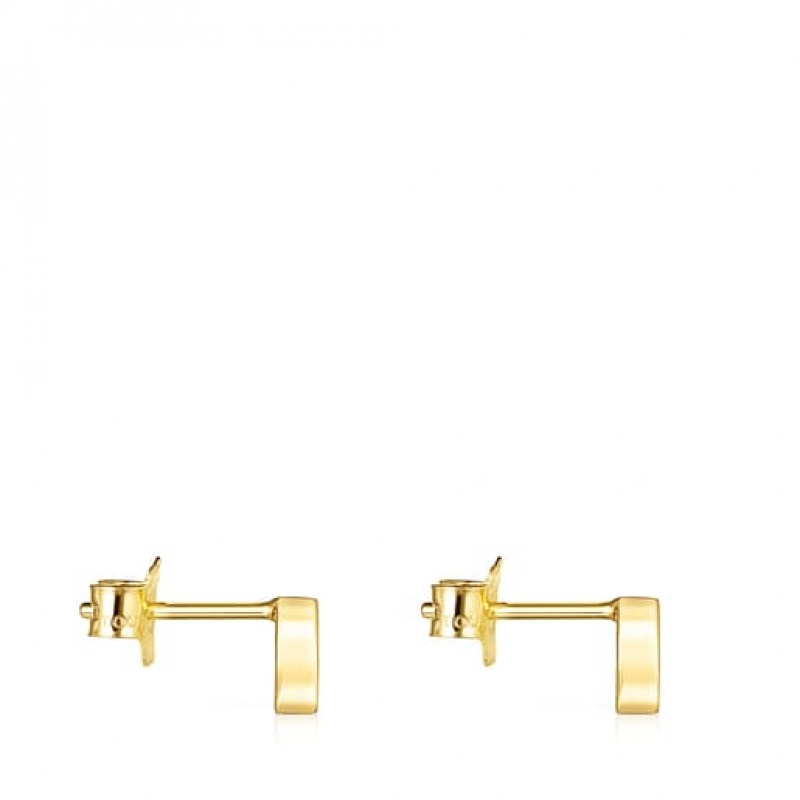 Tous Tous Good Vibes Women's Earrings 18k Gold | BGP671954 | Usa