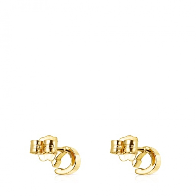 Tous Tous Good Vibes Women's Earrings 18k Gold | BGP671954 | Usa