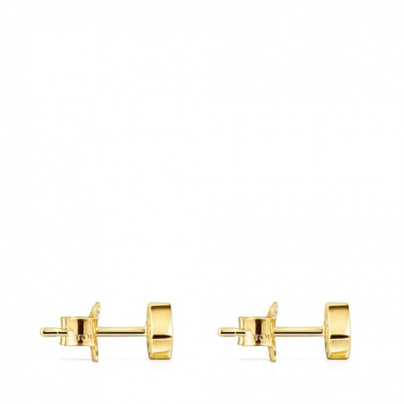 Tous Tous Good Vibes Women's Earrings 18k Gold | RQI067854 | Usa