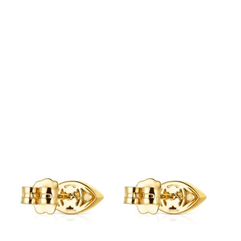 Tous Tous Good Vibes Women's Earrings 18k Gold | RQI067854 | Usa