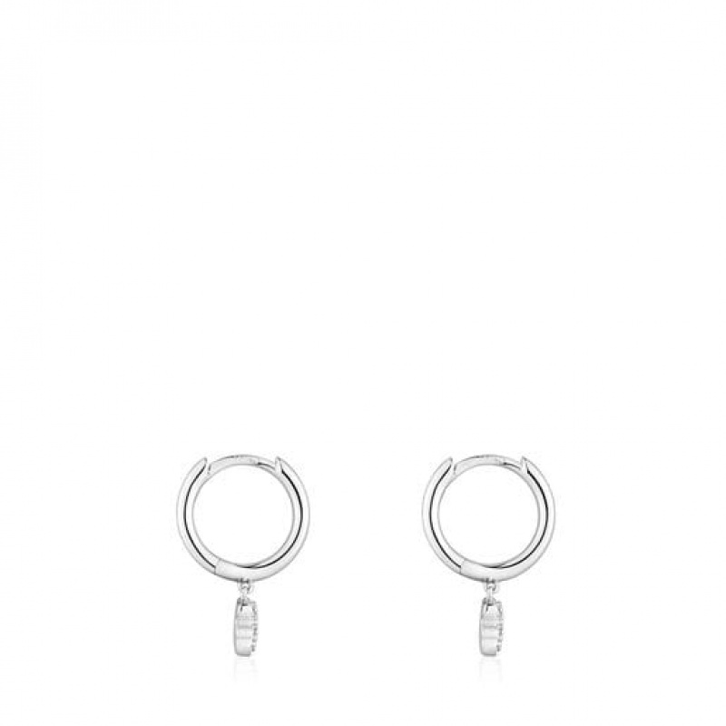 Tous Tous Grain Hoop Women's Earrings 18k Gold | OPA523869 | Usa