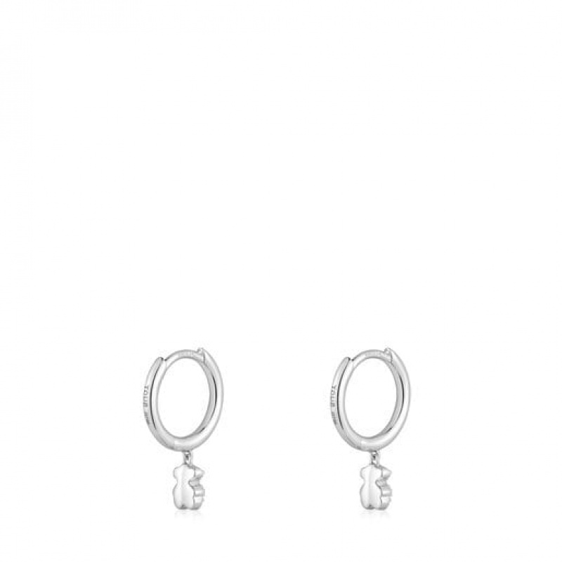 Tous Tous Grain Hoop Women's Earrings 18k Gold | OPA523869 | Usa