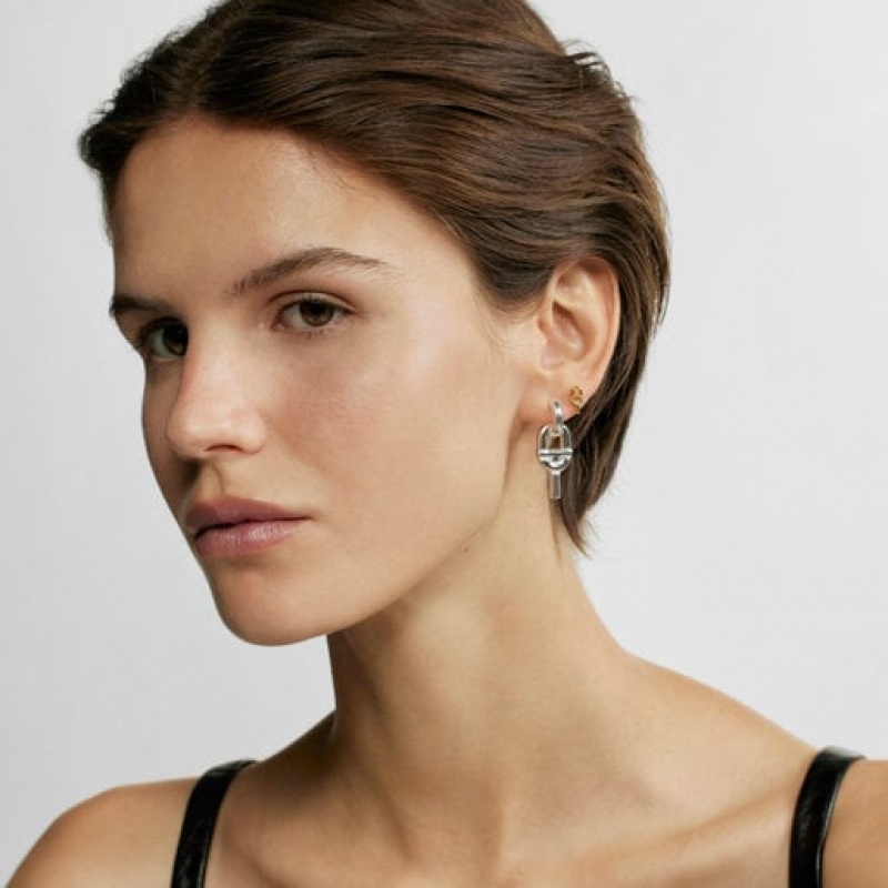 Tous Tous Manifesto Individual Women's Earrings Silver | CUK238049 | Usa