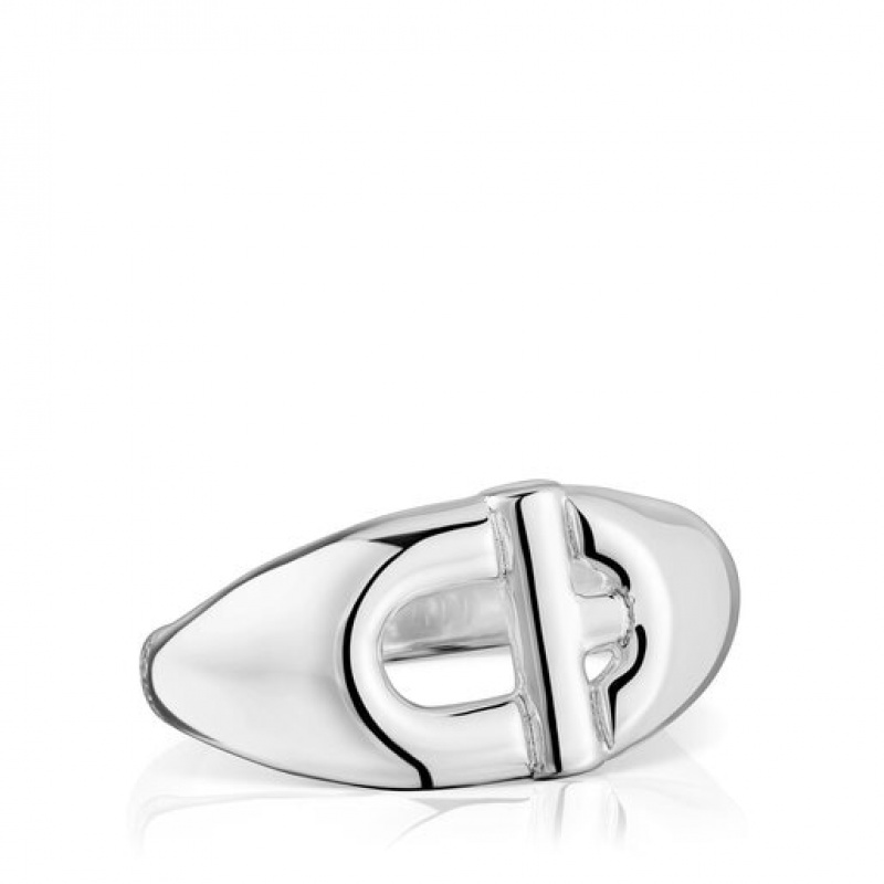 Tous Tous Manifesto Medium Women's Rings Silver | MOP631805 | Usa