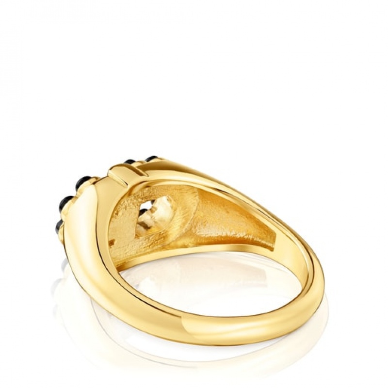 Tous Tous Manifesto Medium Women's Rings 18k Gold | JHX425136 | Usa