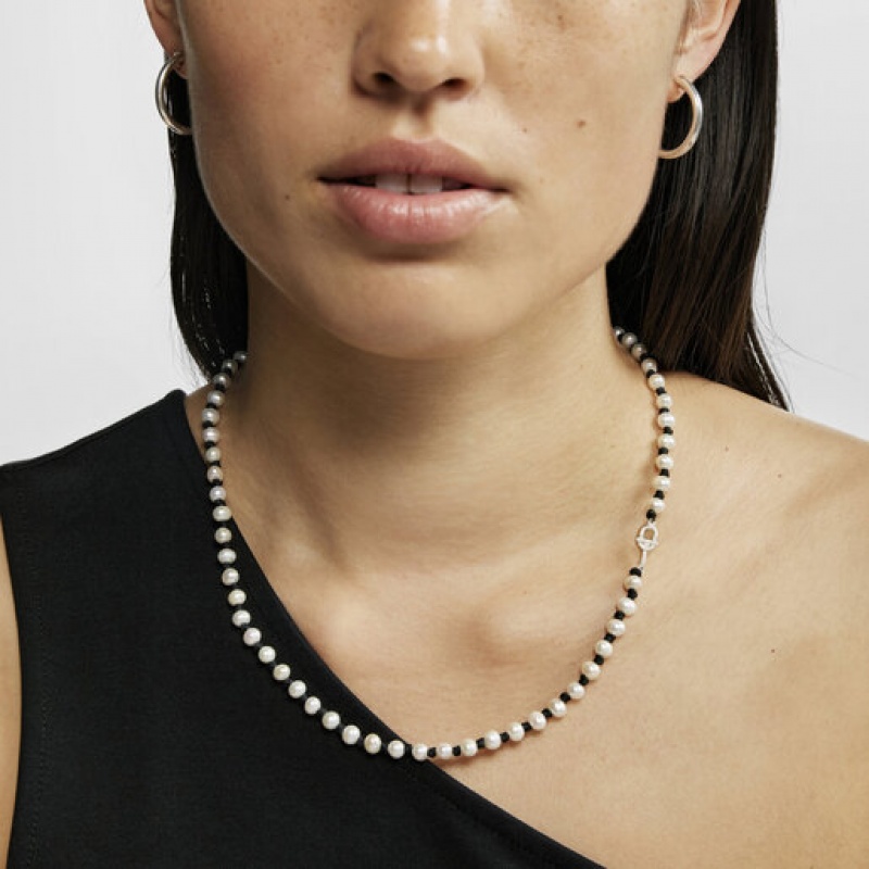 Tous Tous Manifesto Short Women's Necklaces Silver | PXS390425 | Usa