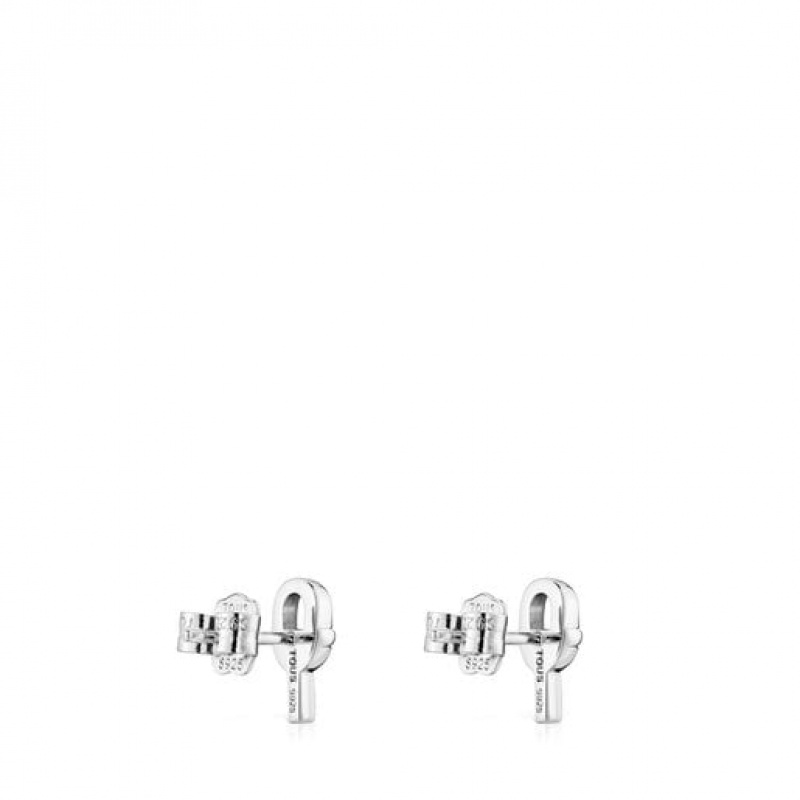 Tous Tous Manifesto Small Women's Earrings Silver | DCI201463 | Usa