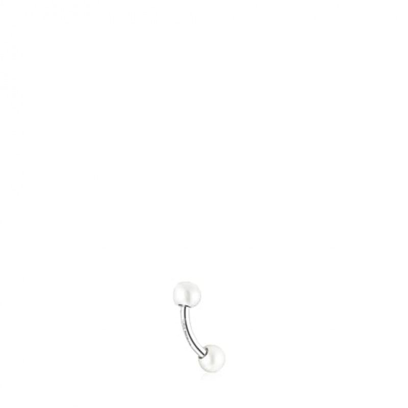 Tous Tous Pearls Pearl Women's Earrings Cultured pearl | QRV137685 | Usa