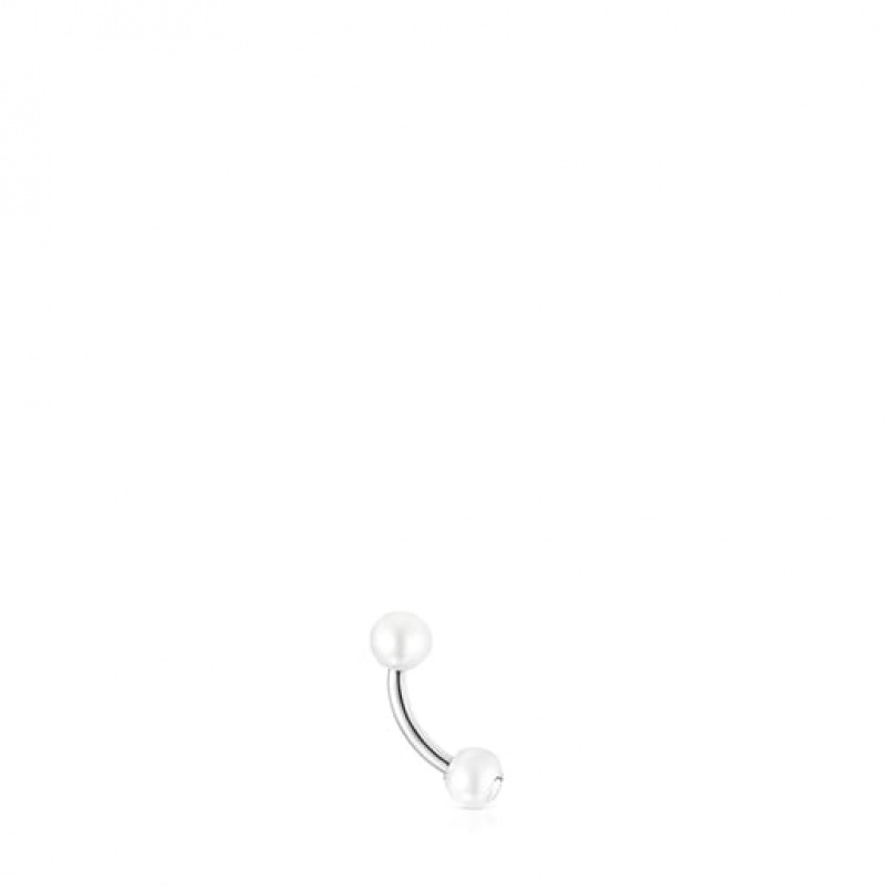 Tous Tous Pearls Pearl Women's Earrings Cultured pearl | QRV137685 | Usa