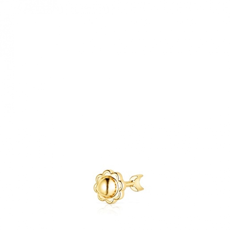 Tous Tous Piercing Individual Women's Earrings 18k Gold | QOK794083 | Usa