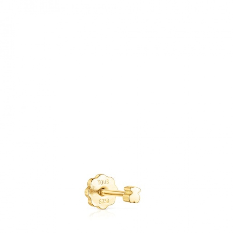 Tous Tous Piercing Individual Women's Earrings 18k Gold | ZLW142675 | Usa