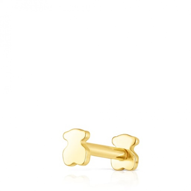 Tous Tous Piercing Individual Women's Earrings 18k Gold | TVM135928 | Usa