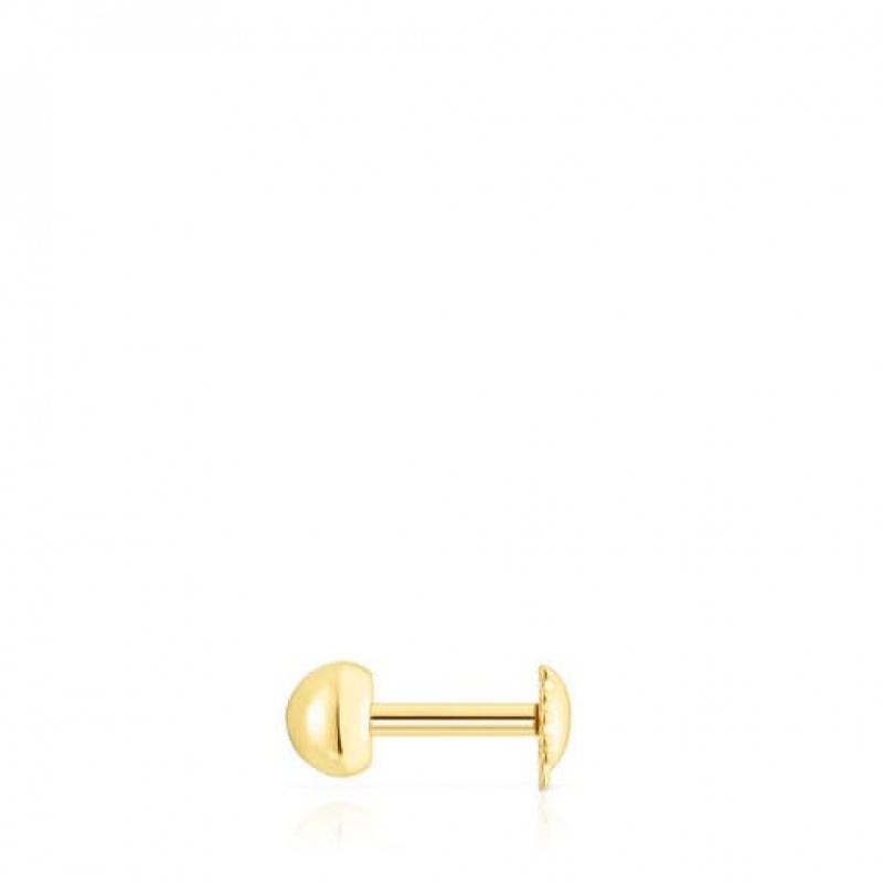 Tous Virtual Garden Individual Women's Earrings Gold | YIQ360978 | Usa