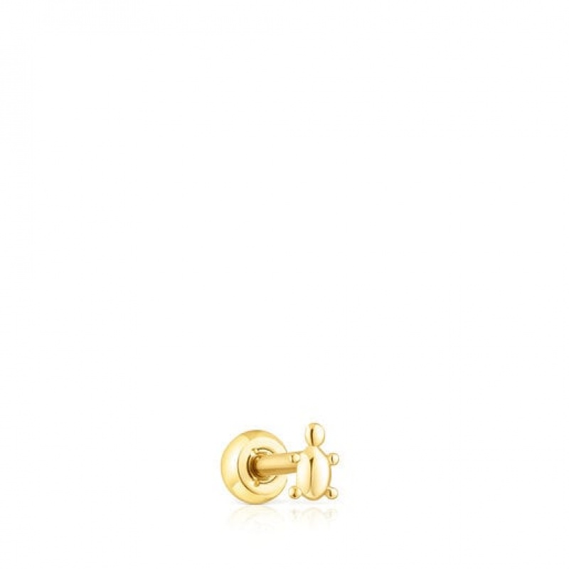 Tous Virtual Garden Individual Women's Earrings Gold | BHM964830 | Usa