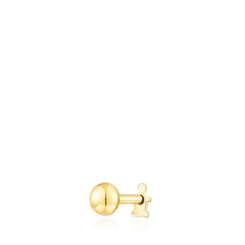 Tous Virtual Garden Individual Women's Earrings Gold | BHM964830 | Usa