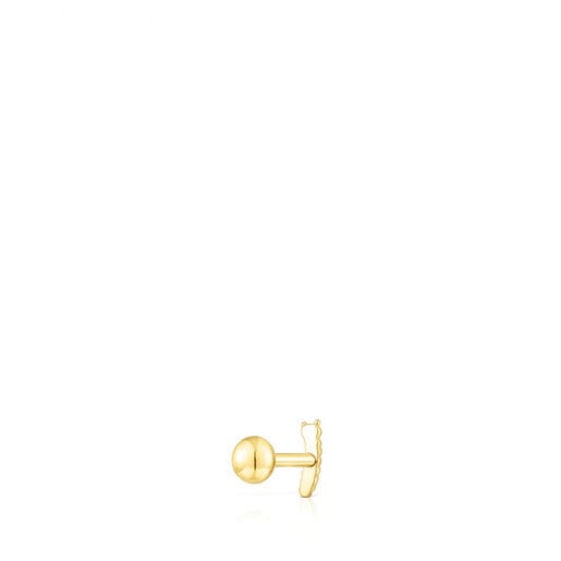 Tous Virtual Garden Individual Women's Earrings Gold | XKF753648 | Usa