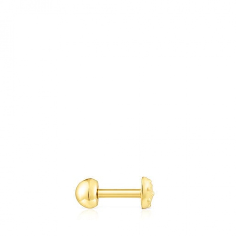 Tous Virtual Garden Individual Women's Earrings Gold | VEN275304 | Usa