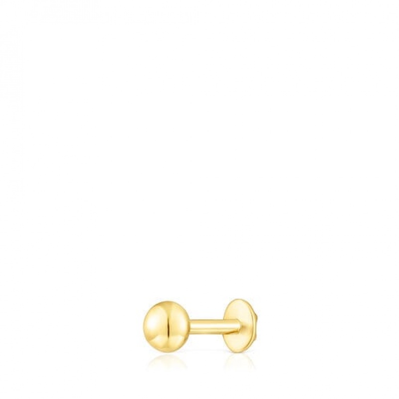 Tous Virtual Garden Individual Women's Earrings Gold | VEN275304 | Usa