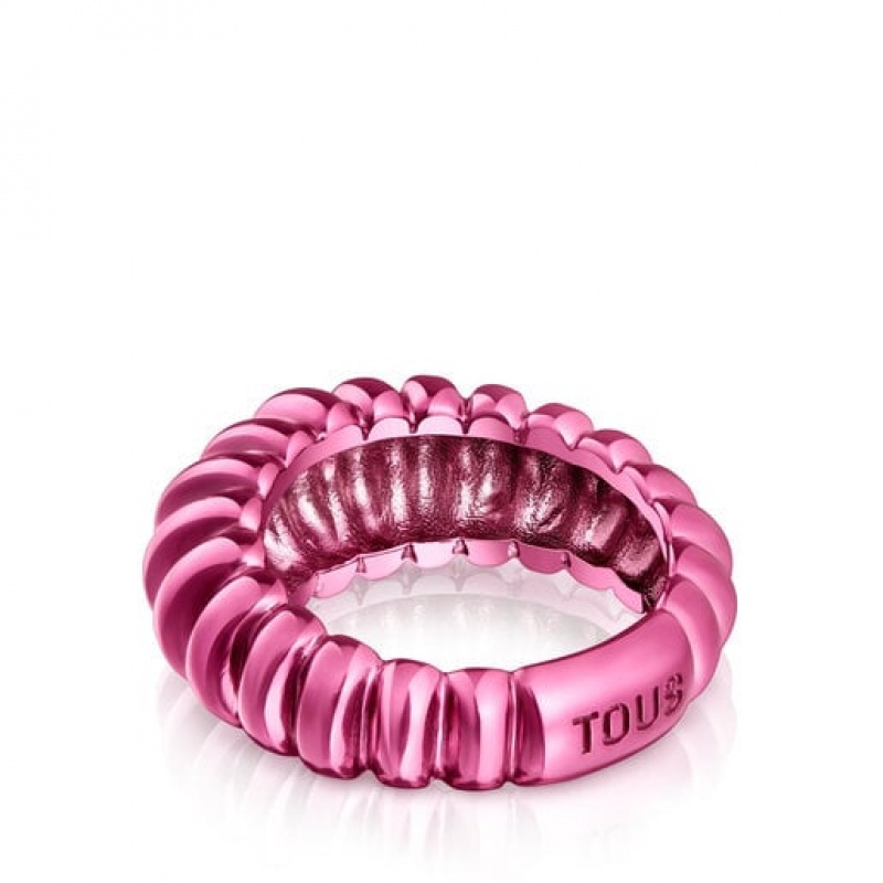 Tous Virtual Garden Medium Women's Rings Silver | DFE208641 | Usa