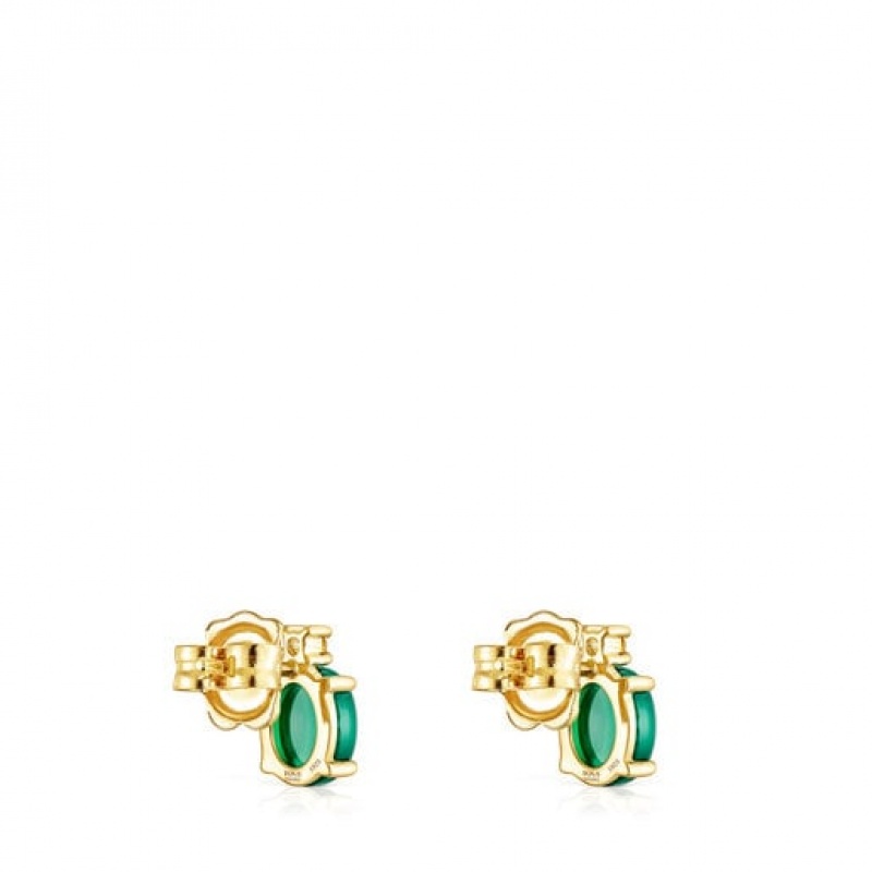 Tous Virtual Garden Small Women's Earrings 18k Gold | MTY179042 | Usa