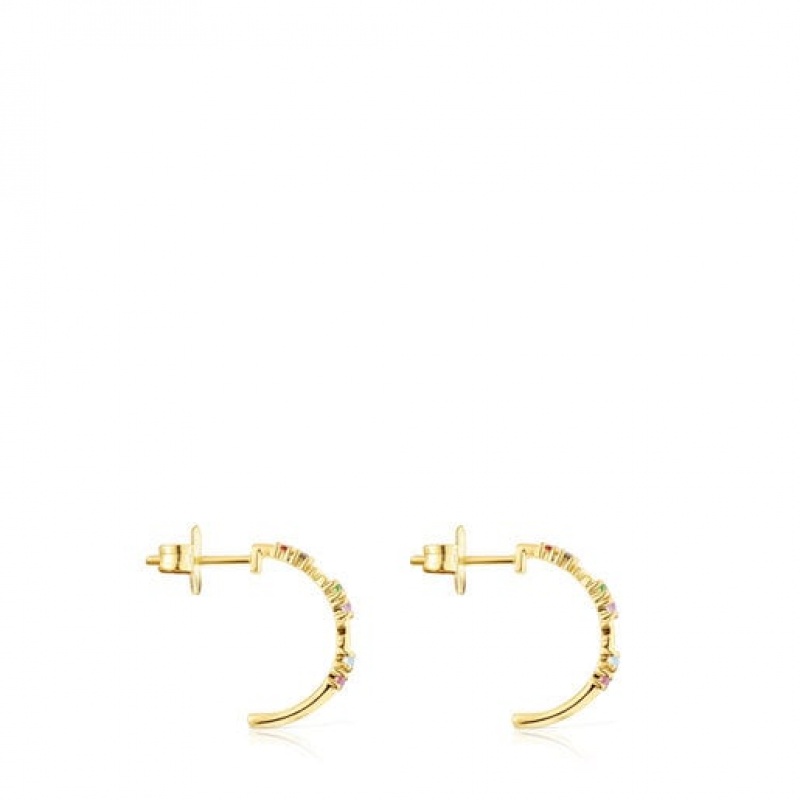 Tous Virtual Garden Women's Earrings 18k Gold | EFC802964 | Usa