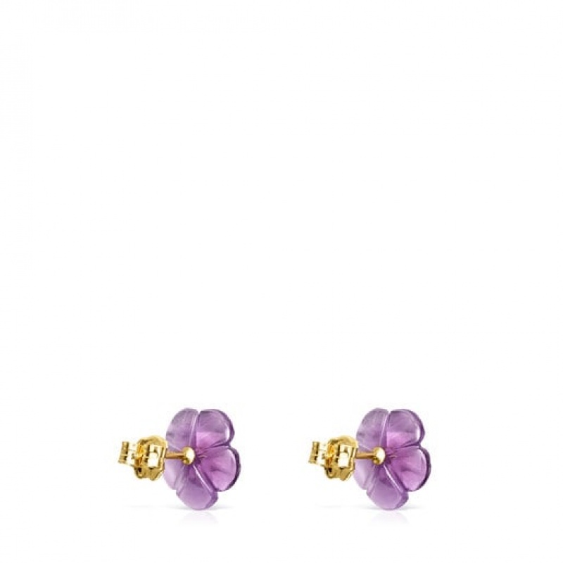 Tous Vita Small Women's Earrings 18k Gold | IQU436589 | Usa