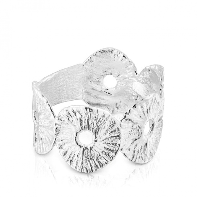 Tous Wicker Medium Women's Rings Silver | WOZ423516 | Usa