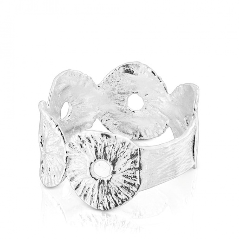 Tous Wicker Medium Women's Rings Silver | WOZ423516 | Usa