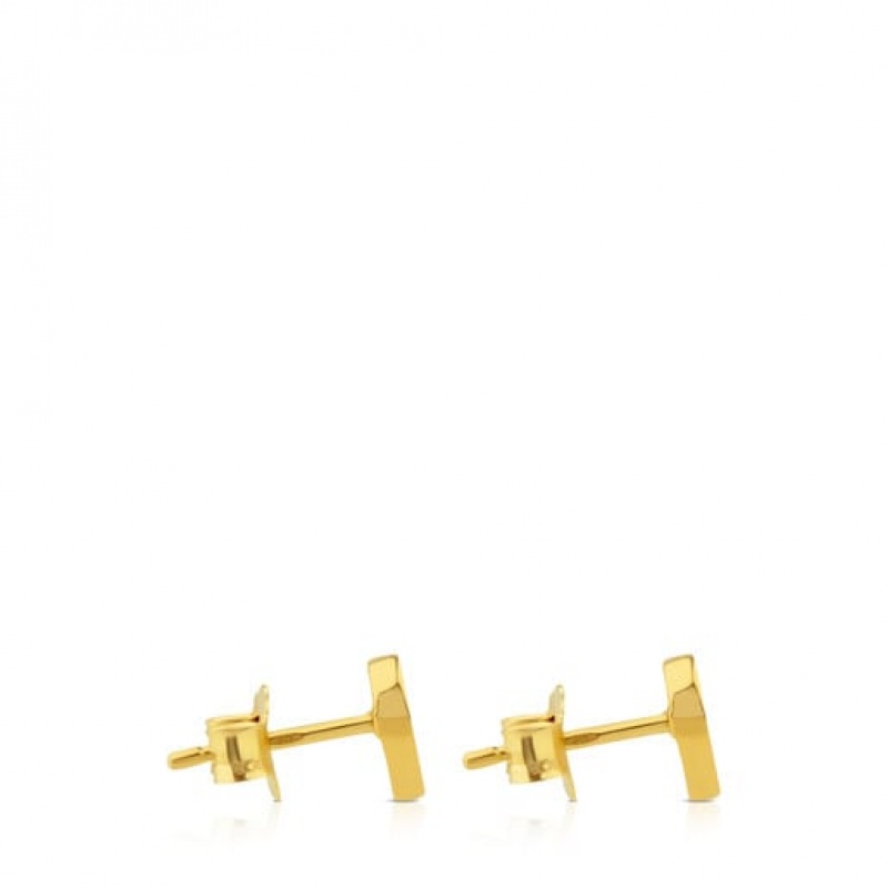 Tous Xxs Small Women's Earrings 18k Gold | SNR473159 | Usa