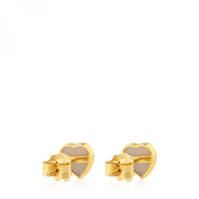 Tous Xxs Small Women's Earrings 18k Gold | SNR473159 | Usa